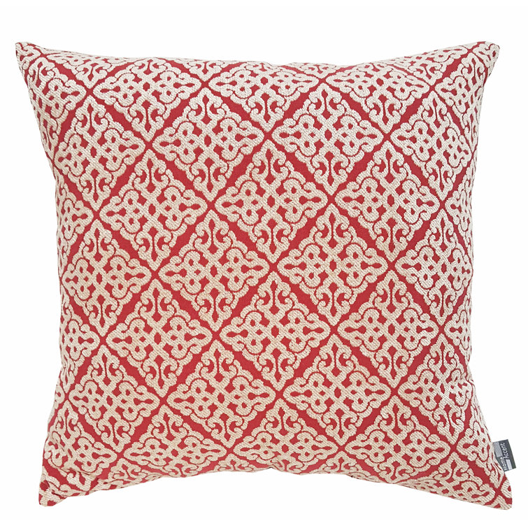 Kingray Home Textile Damask Throw Pillow & Reviews Wayfair